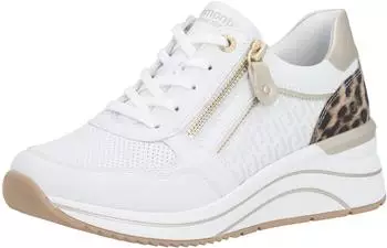 Remonte Dorndorf Sneaker weiss/weiss/alloy/palegold/natur