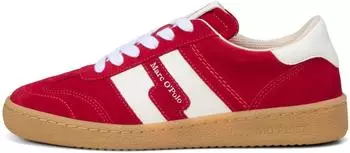 Marc O'Polo Court Sneaker rot/weiß