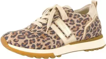 Paul Green Sneaker Leopardino/Ssued beige