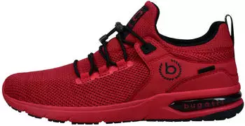 Bugatti Numbis Slip-On Trainers dunkelrot/schwarz