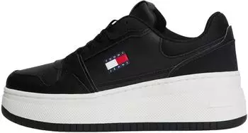 Tommy Hilfiger RETRO BASKET FLATFORM schwarz