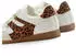 Lascana Lace-up shoe with removable decorative stones VEGAN weiß/leo