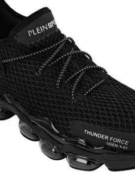 Plein Sport Lace-up Sneaker schwarz
