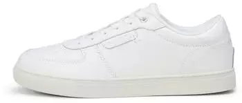 Marc O'Polo Cowhide Leather Sneaker with Terry Cloth Lining weiß