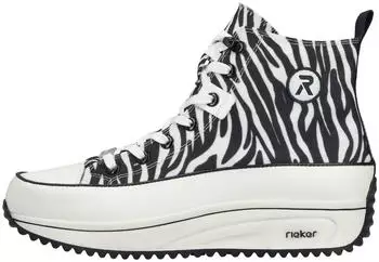 Rieker Sneaker schwarz/weiß