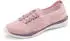 Lascana Slipper, Low Shoe, lightweight mesh material, Slip-on Sneaker with elastic laces VEGAN rosé/lila
