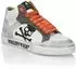 Philipp Plein Retrokickz grau/dunkelgrau/hummer/weiß