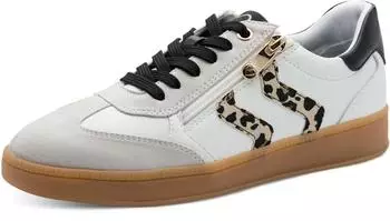Marco Tozzi Sneaker Slip-on in Retro Look with Zipper (2-23739) wei&szlig;