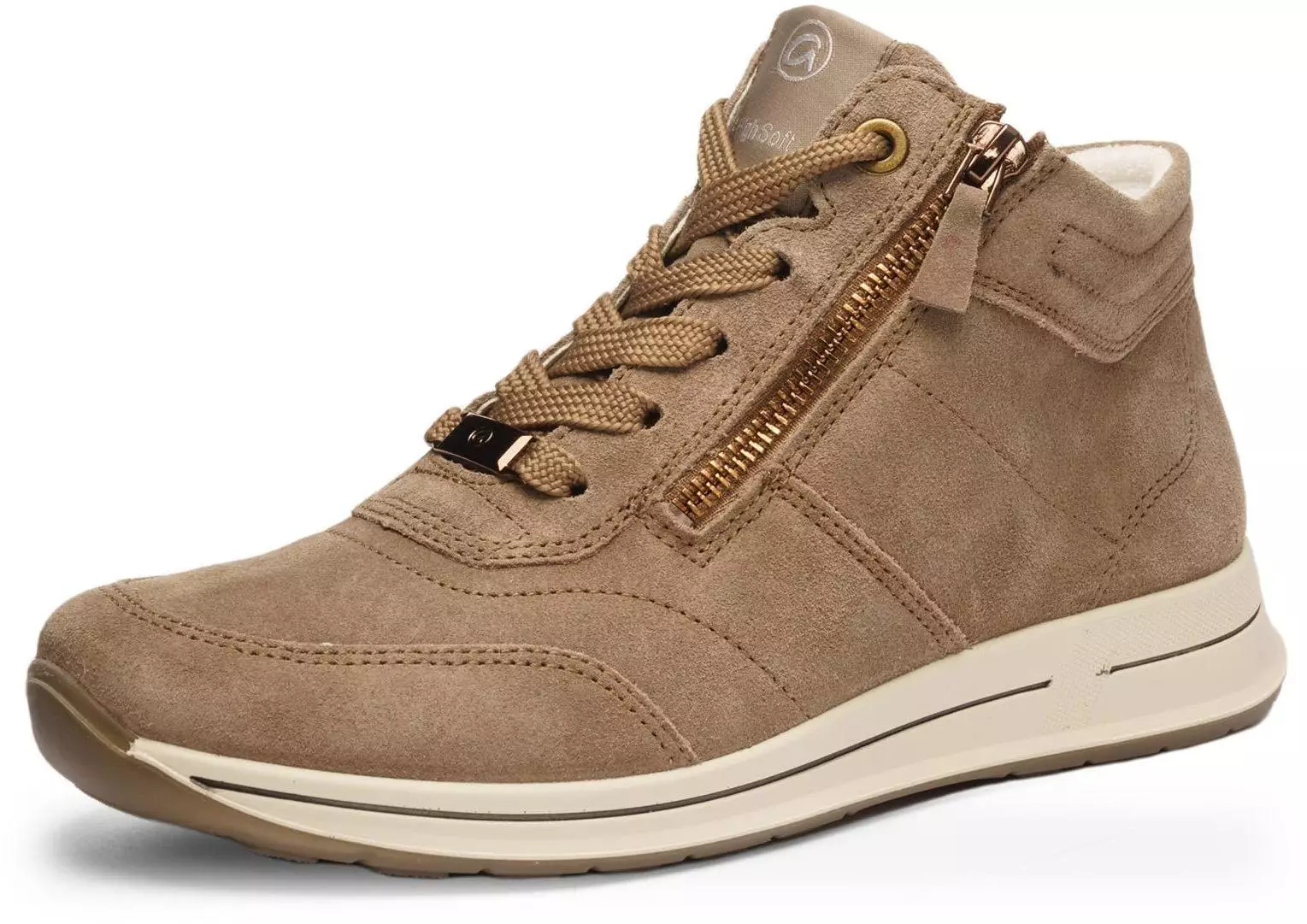 ara ROM 2.0 sneakers voor dames, kasjmier, 44 EU, Cashmere, 44 EU