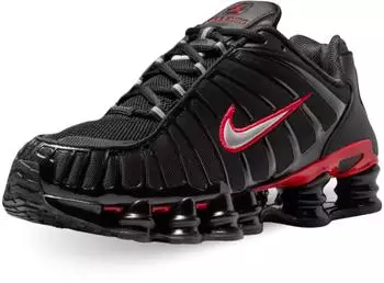 Nike Shox TL black/metallic silver/university red