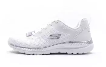 Skechers Bountiful QUICK PATH Damen Sneaker Trainingsschuhe wei&szlig; 12607