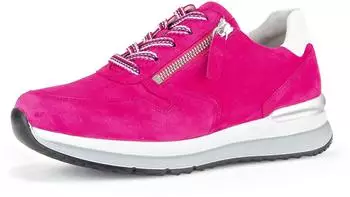 Gabor Halbschuhe Sneaker pink Leder Wechseldecksohle