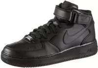 Nike CW2289-001-10.5, Nike Air Force 1 '07 Prm Trainers Schwarz EU 44 1/2 Mann Black