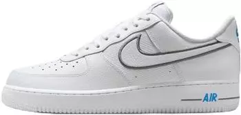 Nike Air Force 1 '07 grau/wei&szlig;/blau