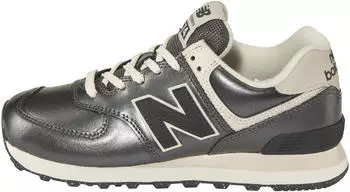 New Balance 574 metallic bro/grau