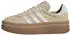 Adidas Gazelle Bold Women stone khaki/cream weiß/gold metallic