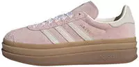 Sneaker ADIDAS ORIGINALS "GAZELLE BOLD", Damen, Gr. 39, rosa (sandy pink, sanftes
