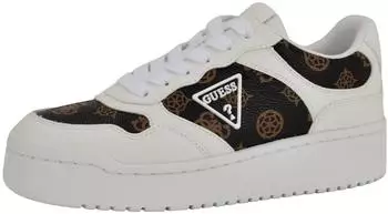 Guess Miram mittelbraun/weiß logo multi 210