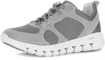 Gabor Comfort Lace-Up Half Shoe Extra Wide grau