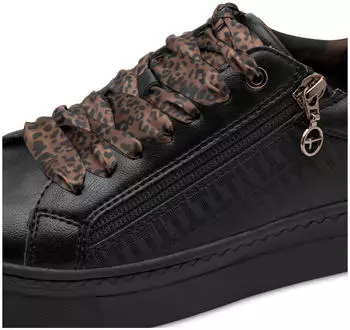 Tamaris Trainers (1-23313-41) black/leopard