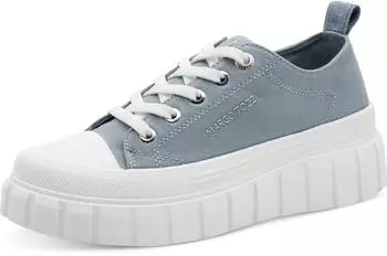 Marco Tozzi Sneaker Feel Me Removable Footbed blau