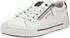 MUSTANG Sneaker Faux Leather weiß