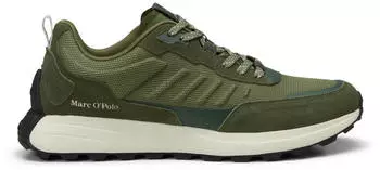 Marc O'Polo Sneaker in Suede-Nylon Mix mangrove – Marc O'Polo Sneaker in Suede-Nylon Mix mangrove