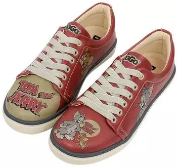 DOGO Sneaker - Tom & Jerry rot