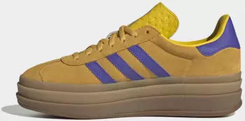 Adidas Gazelle Bold Women utility yellow/solar purple/gold metallic