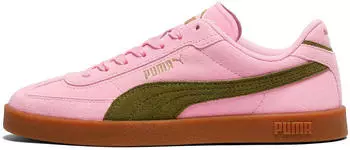 Puma Club II Era Suede Unisex (400717) pink shimmer/olive green