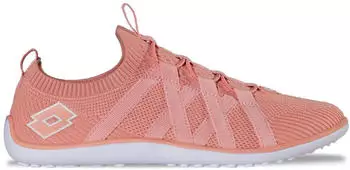 Lotto Sneaker with extra thin sole dk. rose/white – Lotto Sneaker dk. rose/white – sportliches Design mit durchdachter Materialwahl