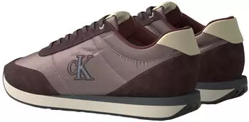 Calvin Klein Retro Runner bordeaux/peppercorn/vanilla – Robuste Materialien für den täglichen Einsatz