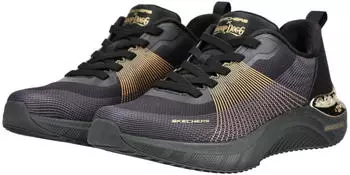 Skechers Snoop Ace-Cyber Walker Men's Sneaker schwarz/gold – Materialien mit funktionalem Mehrwert