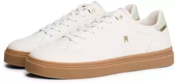 Tommy Hilfiger TH CHIC SNEAKER ELEVATED gold/mint/offwhite