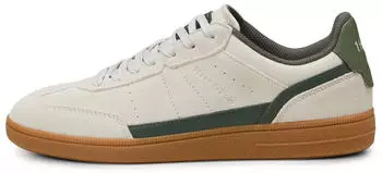 Marc O'Polo Sneaker made of soft suede leather offwhite