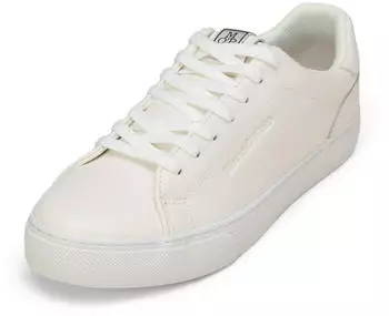 Marc O'Polo Bodil Sneaker in Fine-Grained Cowhide Leather weiß – Memory-Foam-Technologie für ganztägigen Komfort