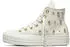 Converse Chuck Taylor All Star Lift Platform Heathered Glam Sneaker egret/gold/schwarz