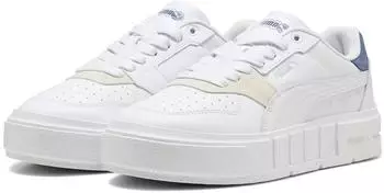 Puma Cali Court Match Sneaker white dark indigo blue