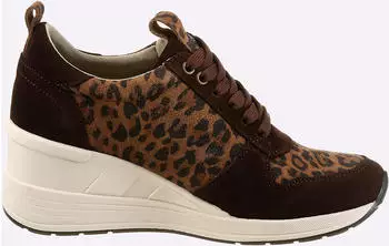 Heine Sneaker braun-leo