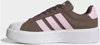 Adidas STREETTALK BOLD Platform Sneaker earth strata/clear pink/ftwr white
