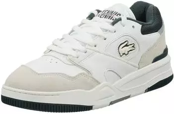 Lacoste Sneaker Leather/Textile weiß/grün