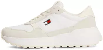 Tommy Hilfiger Modern Runner Mix Wedge Sneaker ecru/weiß