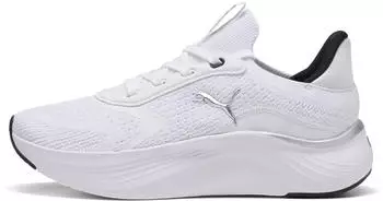 Puma SOFTRIDE Mayve 2 Sneakers weiß/schwarz/silber metallic