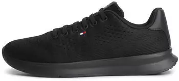 Tommy Hilfiger Lightweight Sneaker in Jacquard Knit schwarz
