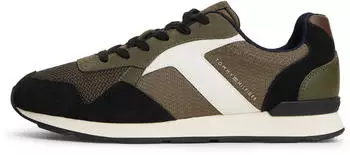 Tommy Hilfiger T Hilfiger Core Mix Runner FM0FM06001 oliv kombiniert