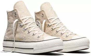 Converse Chuck Taylor All Star Lift beige/weiß