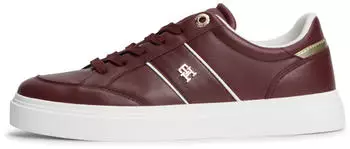 Tommy Hilfiger TH Feminine Cupsole (FW0FW09600) gold/blutrot