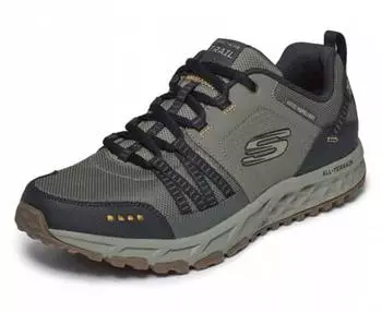 Skechers Sporty Lace-Up olive green