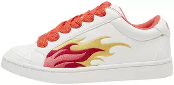 Buffalo Liberty Flame Sneaker gelb/orange/rot/wei&szlig;