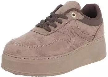 Ital Design Low-Top Sneaker mit Lochschnürung (9675) hellbraun